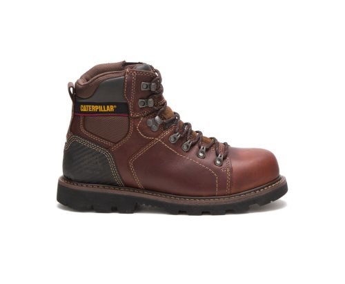 Botas De Seguridad Caterpillar CAT Alaska 2.0 Steel Puntera Hombre Marrones | CAT-314GU